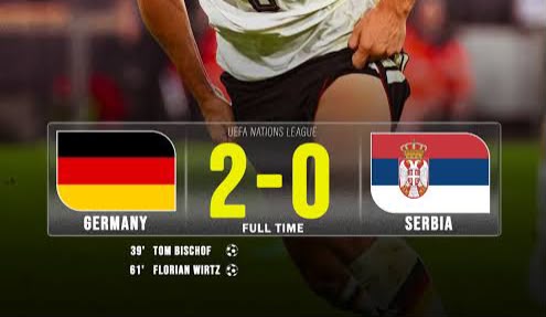 Germany 2-0 Serbia- photo credit: x media