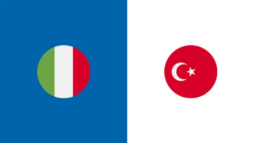 Italy vs Turkey- Photo credit: Goal media