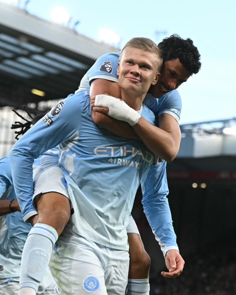 Manchester City secure a dominant 3–0 win against 10-man Liverpool - Photo credit: X media