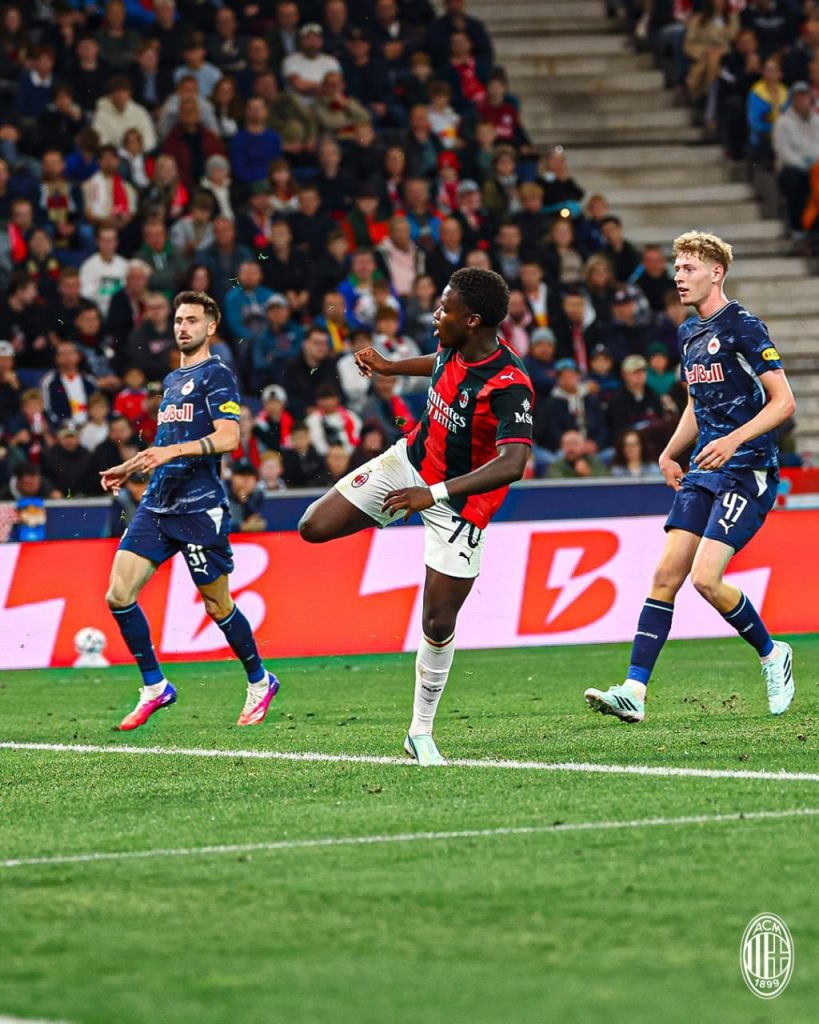 AC Milan 4-0 RB Salzburg- photo credit: milan media