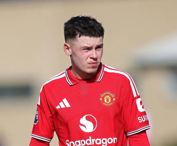 Kai Rooney Makes Manchester United U21 Debut- Photo credit: X media