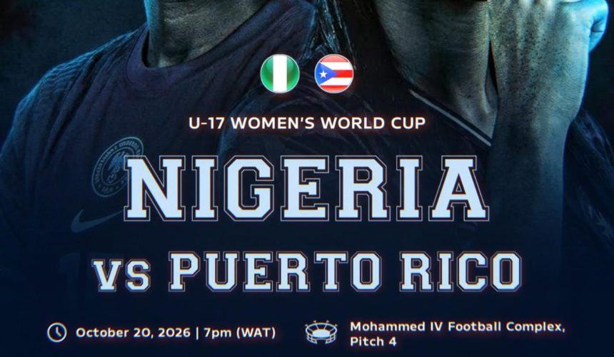 Nigeria Flamingos vs Pueto Rico (Photo credit: Softfootball media)