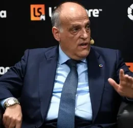 Javier Tebas. (photo credit: bbc media)