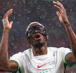 Victor Osimhen of Super Eagles (Photo Credit: Nigeria Media)