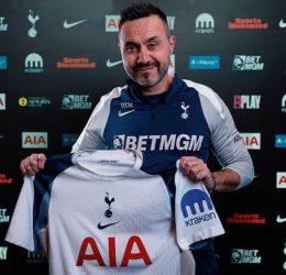 Roberto De Zerbi confirms he’s 100% committed and ready to stay at Tottenham (photo credit: Fabrizio Romano via x)