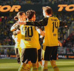 Dortmund win Freiburg (photo credit: Dortmund x)