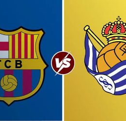 FC Barcelona vs Real Sociedad (Photo Credit: SoftFootball Media)