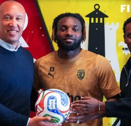 FIFA Players’ Voice Panel (PVP) meets with Allan Saint-Maximin (photo credit: FIFA media)