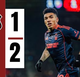 Nottingham Forest win against Utrecht (Photo Credit: Softfootball)