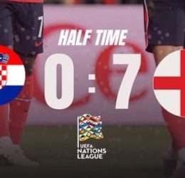 England Destroy Croatia 7-0 in Stunning Nations League Display. (photo credit: facebook media)