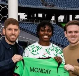 Gift Monday Signs Until 2030 After Record-Breaking Boston Legacy FC Move. (photo credit: facebook media)