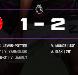Liverpool Fight Back to Beat Brentford as Isak and Muñoz Deliver Second Half Goals. (photo credit: facebook media)