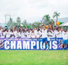 Port City FC have been crowned Access Bank Division One League Zone 3️⃣ champions (Photo credit: acces bank division media)
