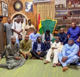 Black Stars Seek Spiritual Backing (Photo credit: Ghanablacksters on x)