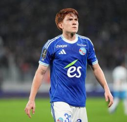 Valentín Barco Strasbourg’s full-back (photo credit: Ligue 1 media)