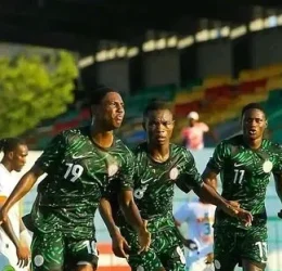 Flying Eagles Fight Back To Beat Côte d’Ivoire, Reach WAFU B Semi-Finals (photo credit: nigeria media)