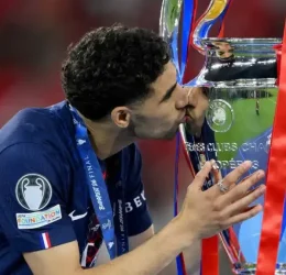 Achraf Hakimi wins the 2025:26 Champions League - Photo Credit : Dailysports