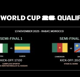 African Play-Offs for FIFA World Cup 2026 Qualifiers Photo Credit : African Football @ Facebook