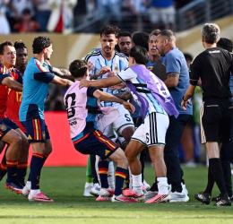 Argentina Spain 2026 World cup Final Altercation - Photo Credit : REUTERS