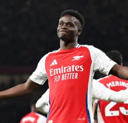 Bukayo Saka. Photo credit: Arsenal Media.