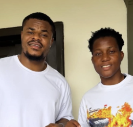 Chiamaka Nnadozie and Stanley Nwabali Link Up as Super Falcons Star Gifts Her Brighton Jersey - Photo Credit : Softfootball Media