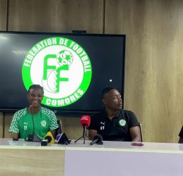 Comoros Coach Relishing Super Falcons Challenge Ahead of Olympics 2028 Qualifiers first leg - Photo Credit : Softfootball Media