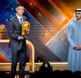 Cristiano Ronaldo Wins Best Middle East Player Award at 2025 Globe Soccer Awards - Photo Credit : Globesoccer, Official Website