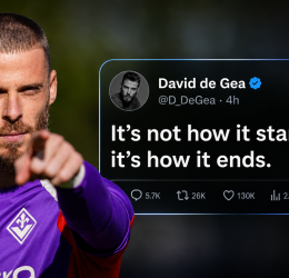 David De Gea Reacts to Manchester United’s 2–0 Loss to Hull City - Photo Credit : David De Gea, X