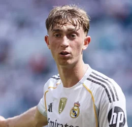 Real Madrid defender Dean Huijsen