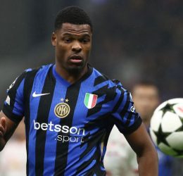 Denzel Dumfries (Photo Credit: Inter official website)