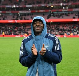 Eberechi Eze. Photo credit: Arsenal Media