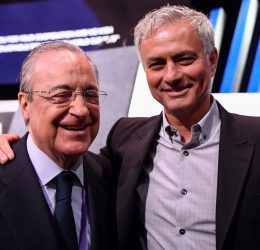 Florentino Pérez and Jose Mourinho - Photo credit : Fabrizio Romano, X