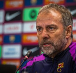 Hansi Flick (Photo Credit: FC Barcelona via X)