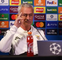 Jose Mourinho of Benfica (Photo Credit: Fabrizio Romano)