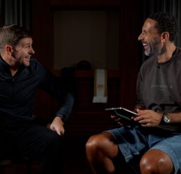 Steven Gerrard and Rio Ferdinand (Photo Credit: Rio via X)