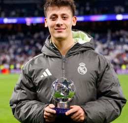 Arda Guler with his Man of the Match award (Photo Credit: Real Madrid X handle)