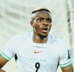 Victor Osimhen of Super Eagles (Photo Credit: Nigeria via X)