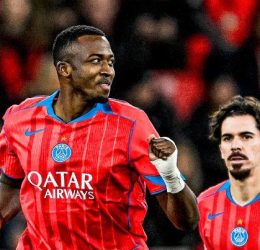 William Pacho of PSG (Photo Credit : Ligue 1 via X)