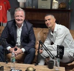 Piers Morgan and Cristiano Ronaldo (Photo Credit: Piers Morgan Via X)