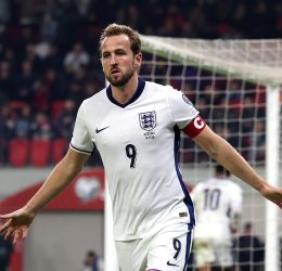 Harry Kane after scoring for England (Photo Credit: England via X)