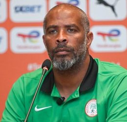 Super Eagles gaffer Eric Chelle (Photo Credit: Nigeria via X)