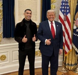 President Trump and Cristiano Ronaldo (Photo Credit: Fabrizio via X)