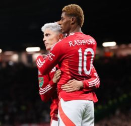 Alejandro Garnacho and Marcus Rashford (photo credit: Getty)