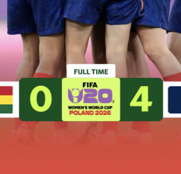 Ghana Eliminated as Matchday 3 Results Shape the 2026 U‑20 Women’s World Cup - Photo Credit : FIFA Women's World Cup, X