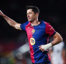 Robert Lewandowski (Photo Credit: Barcelona via X)