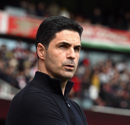 Mikel Arteta displeased with controversial VAR decision- Photo credit: Fabrizio Romano via X