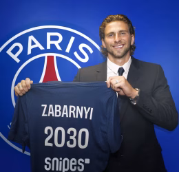 PSG signs Illia Zabarnyi (Photo Credit: PSG Media)