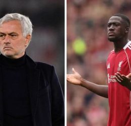 Jose Mourinho & Ibrahima Konaté - Photo Credit : Softfootball Media