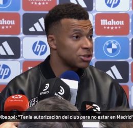 Kylian Mbappé during a press Conference - Photo Credit : Fabrizio Romano, X
