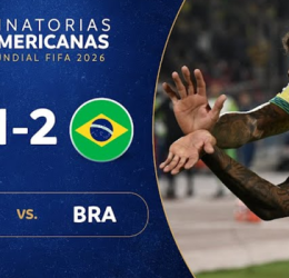 Luiz Henrique’s Late Strike Seals Brazil’s 2–1 Comeback Win Over Chile in World Cup Qualifier - Photo Credit : Softfootball Media